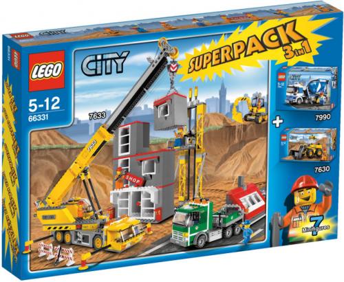 LEGO Construction City Super Pack 3 in 1 (66331-1)
