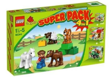 LEGO Town Super Pack 4 in 1 (66344-1)