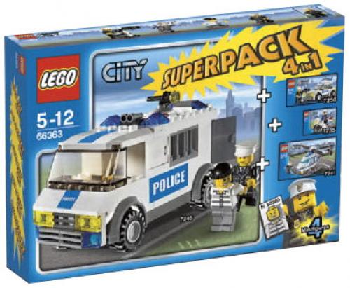 LEGO Police City Super Pack 4 in 1 (66363-1)