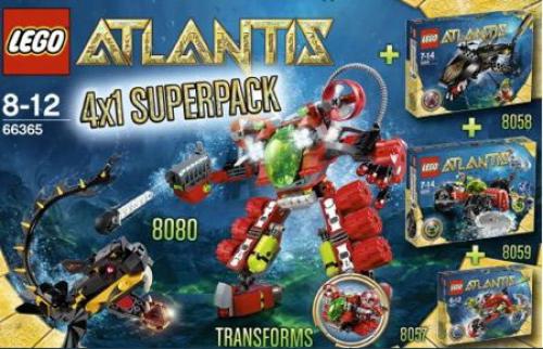 LEGO Atlantis Atlantis 4 in 1 Super Pack (66365-1)