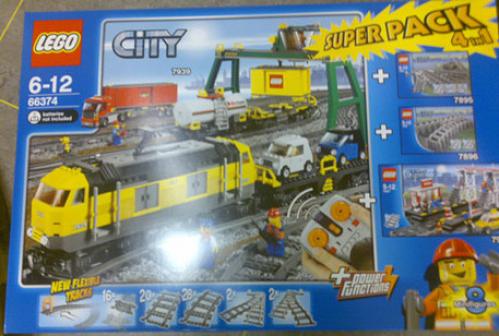 LEGO Trains City Super Pack 4 in 1 (66374-1)