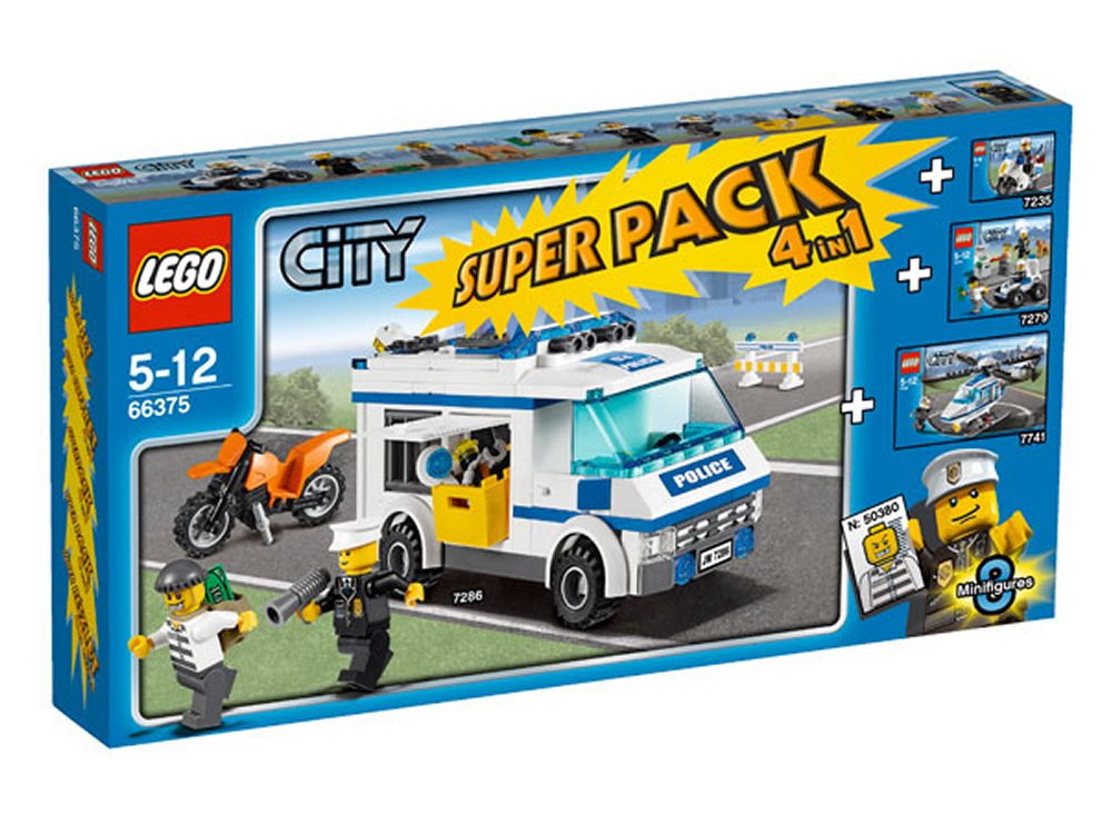 LEGO Police City Super Pack 4 in 1 (66375-1)