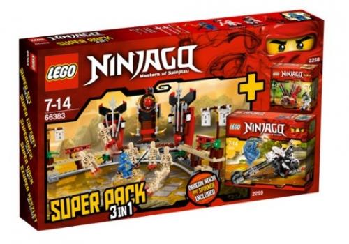 LEGO Ninjago Ninjago Super Pack 3 in 1 (66383-1)