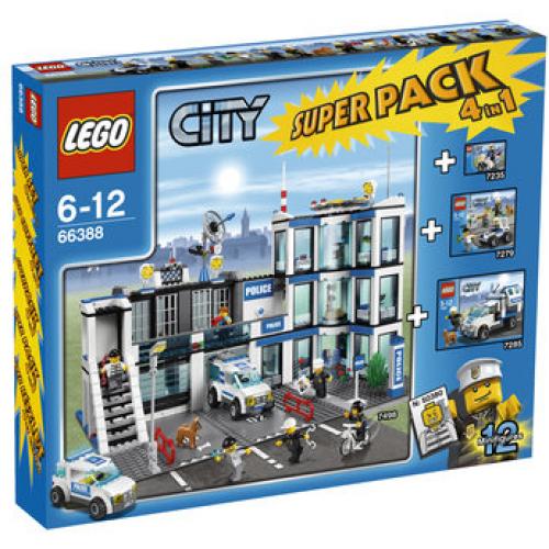 LEGO Police City Super Pack 4 in 1 (66388-1)