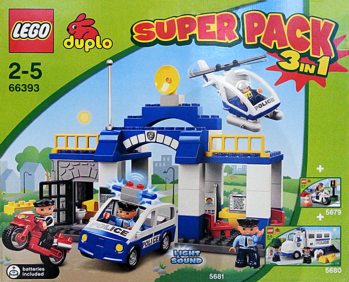 LEGO Town DUPLO Super Pack 3 in 1 (66393-1)