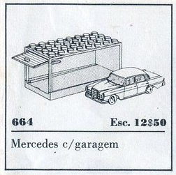 LEGO HO 1:87 Vehicles 1:87 Mercedes 220 S (664-2)