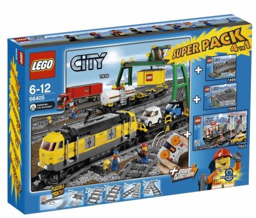 LEGO Trains City Super Pack 4 in 1 (66405-1)