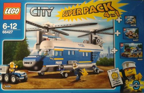 LEGO Police City Police Super Pack 4 in 1 (66427-1)