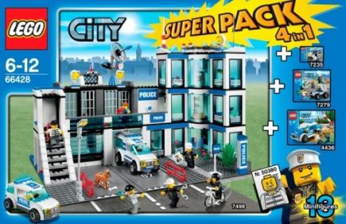 LEGO Police City Super Pack 4 in 1 (66428-1)