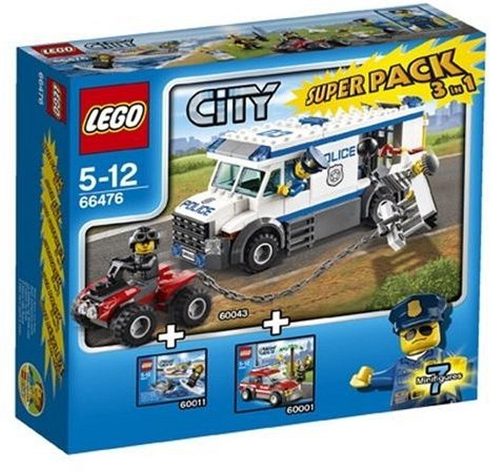 LEGO City City Super Pack 3 in 1 (66476-1)