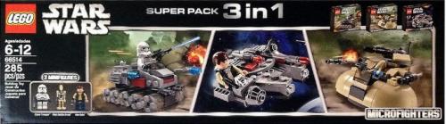 LEGO Star Wars Star Wars Microfighters Super Pack 3 in 1 (66514-1)