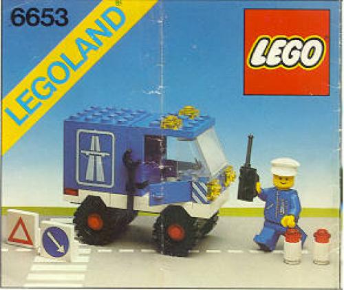 LEGO Classic Town Highway Emergency Van (6653-1)