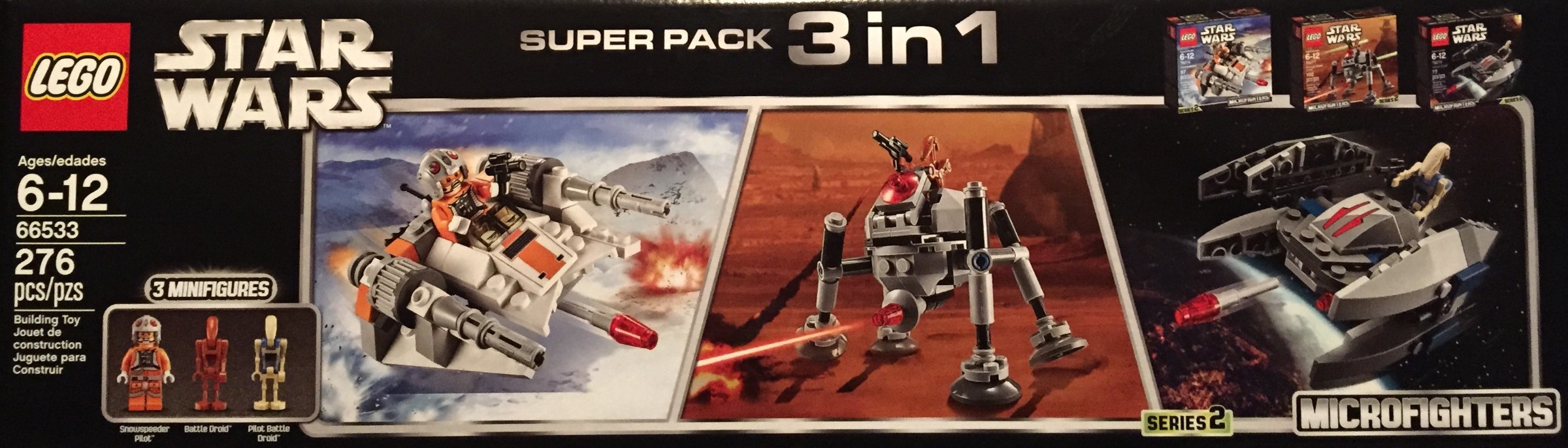 LEGO Star Wars Star Wars Super Pack 3 in 1 (66533-1)