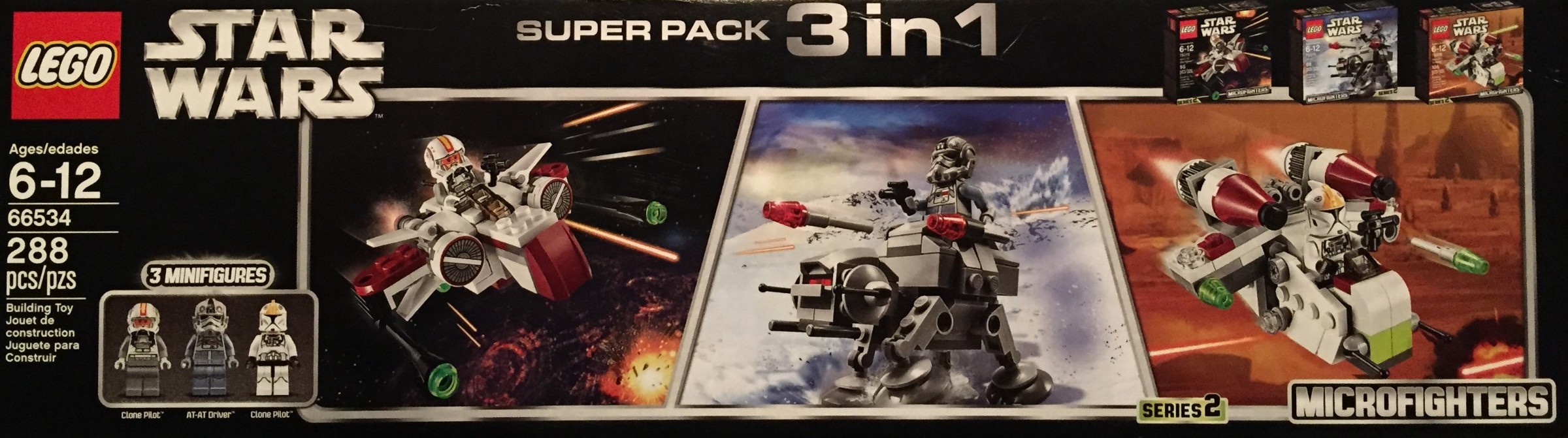 LEGO Star Wars Star Wars Super Pack 3 in 1 (66534-1)