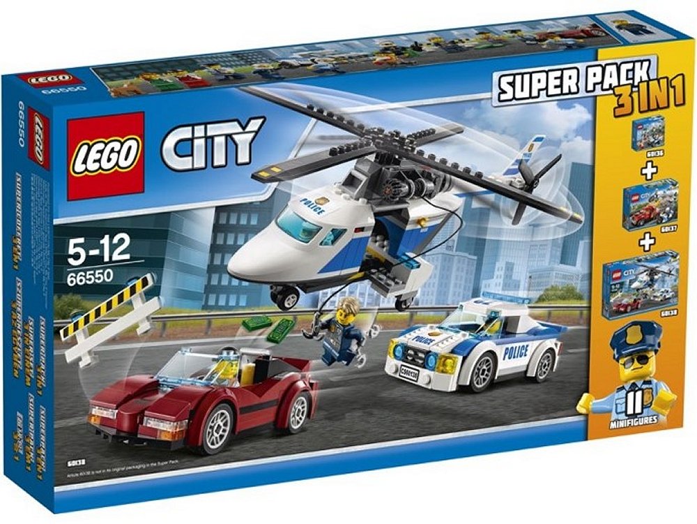 LEGO Police City Super Pack 3 in 1 (66550-1)