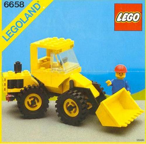 LEGO Classic Town Bulldozer (6658-1)