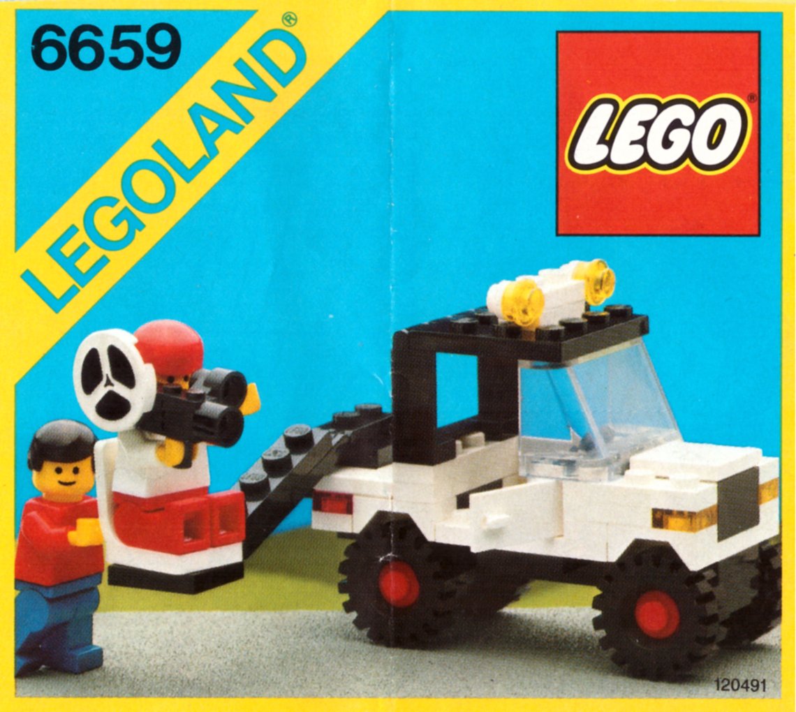 LEGO Classic Town TV Camera Crew (6659-1)