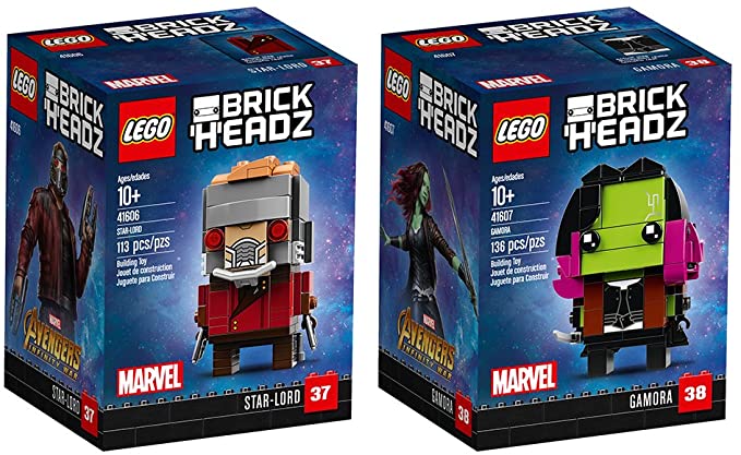 LEGO Brickheadz Star-Lord and Gamora Bundle (66593-1)