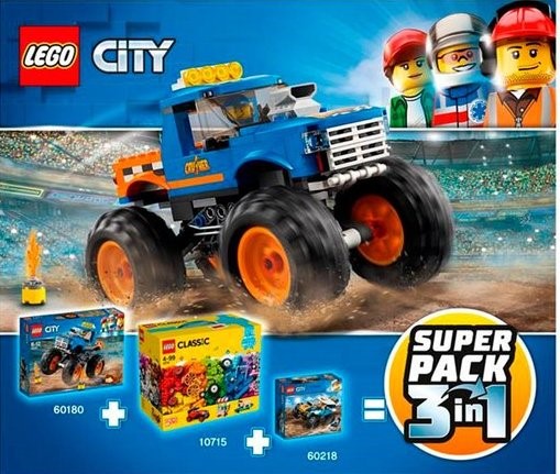 LEGO Value Packs City / Classic Super Pack 3 in 1 (66615-1)