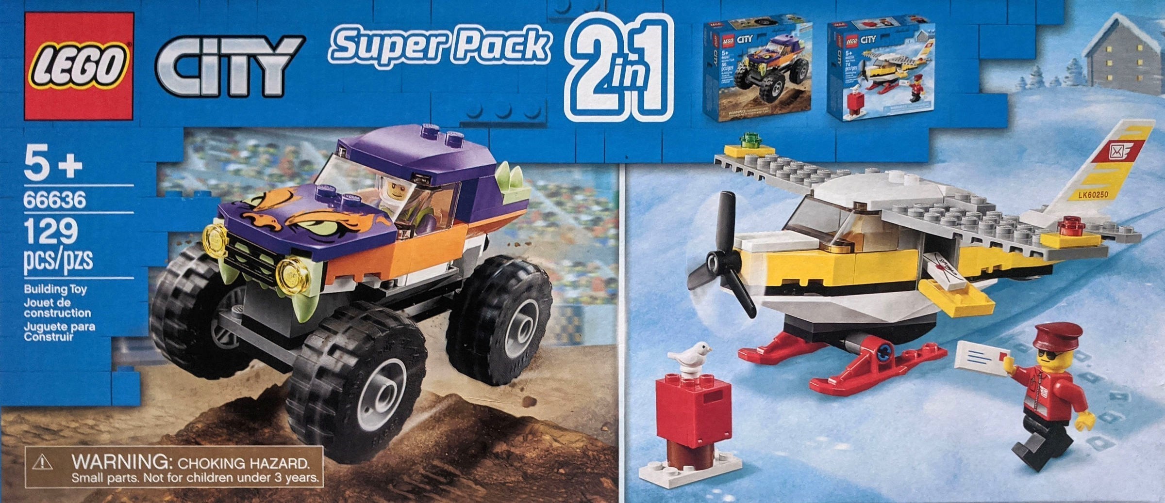 LEGO City Super Pack 2 in 1 (66636-1)