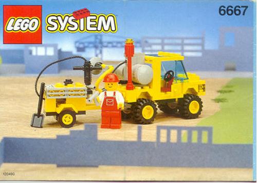 LEGO Classic Town Pothole Patcher (6667-1)
