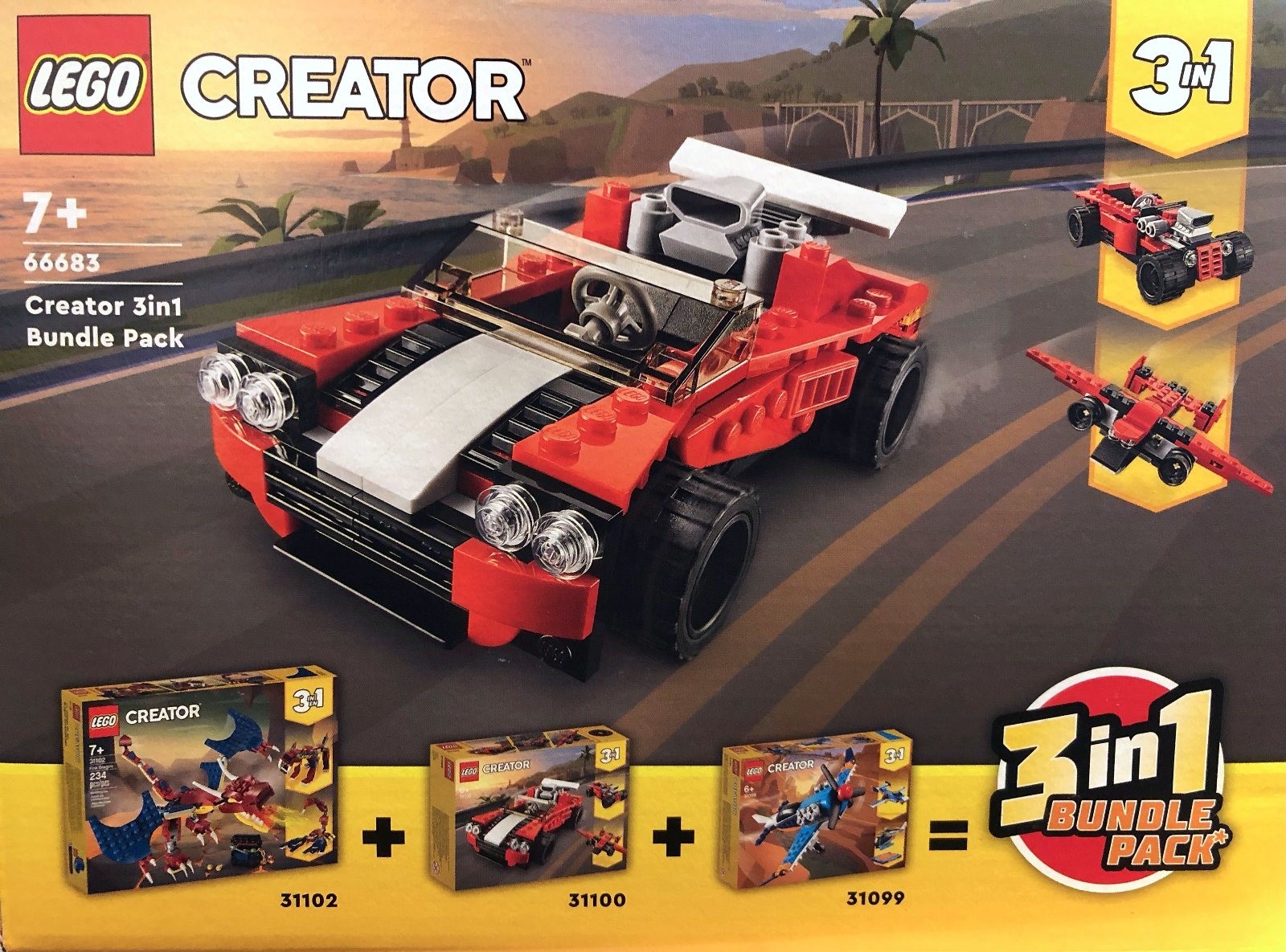 LEGO Creator 3-in-1 Creator 3in1 Bundle Pack (66683-1)