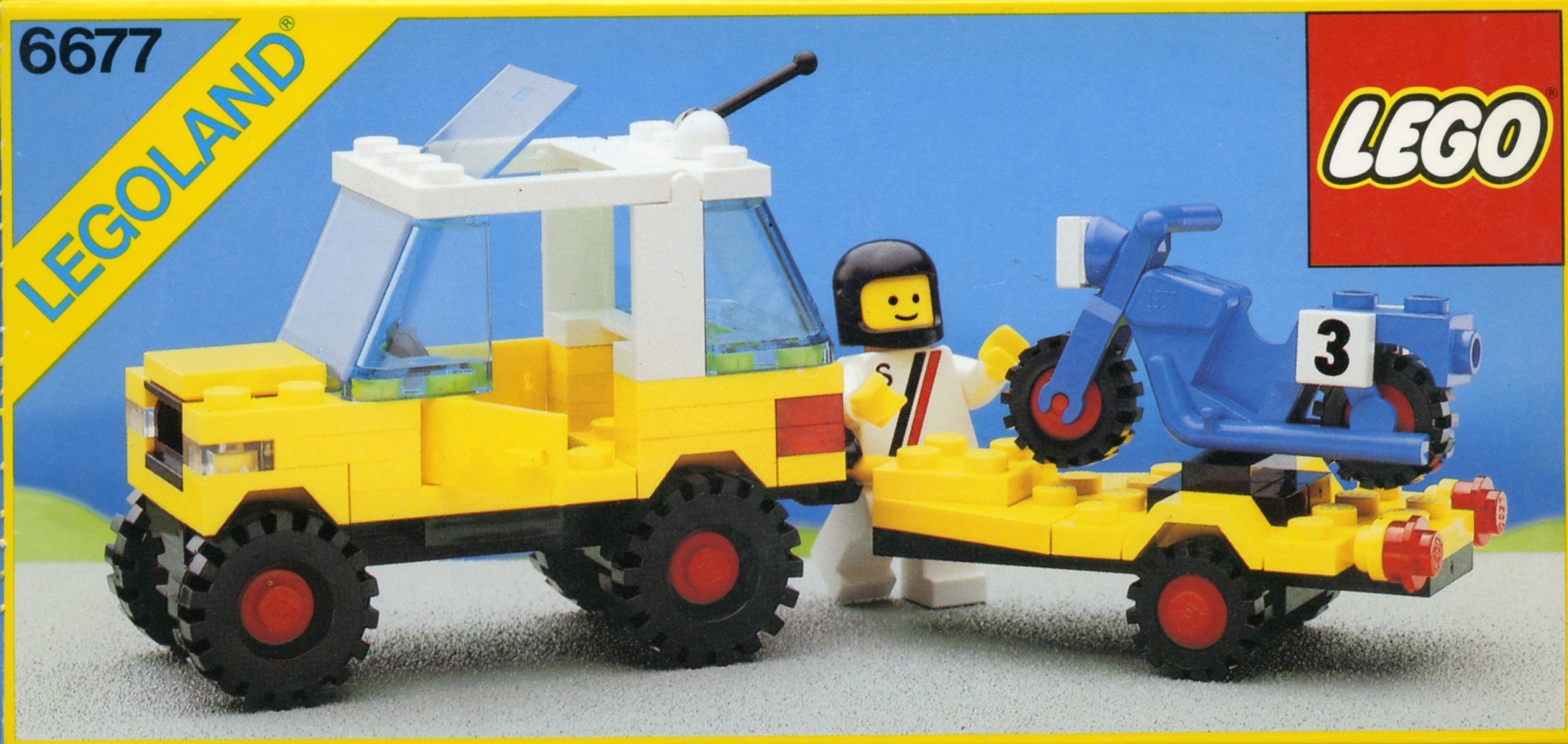 LEGO Classic Town Motocross Racing (6677-1)