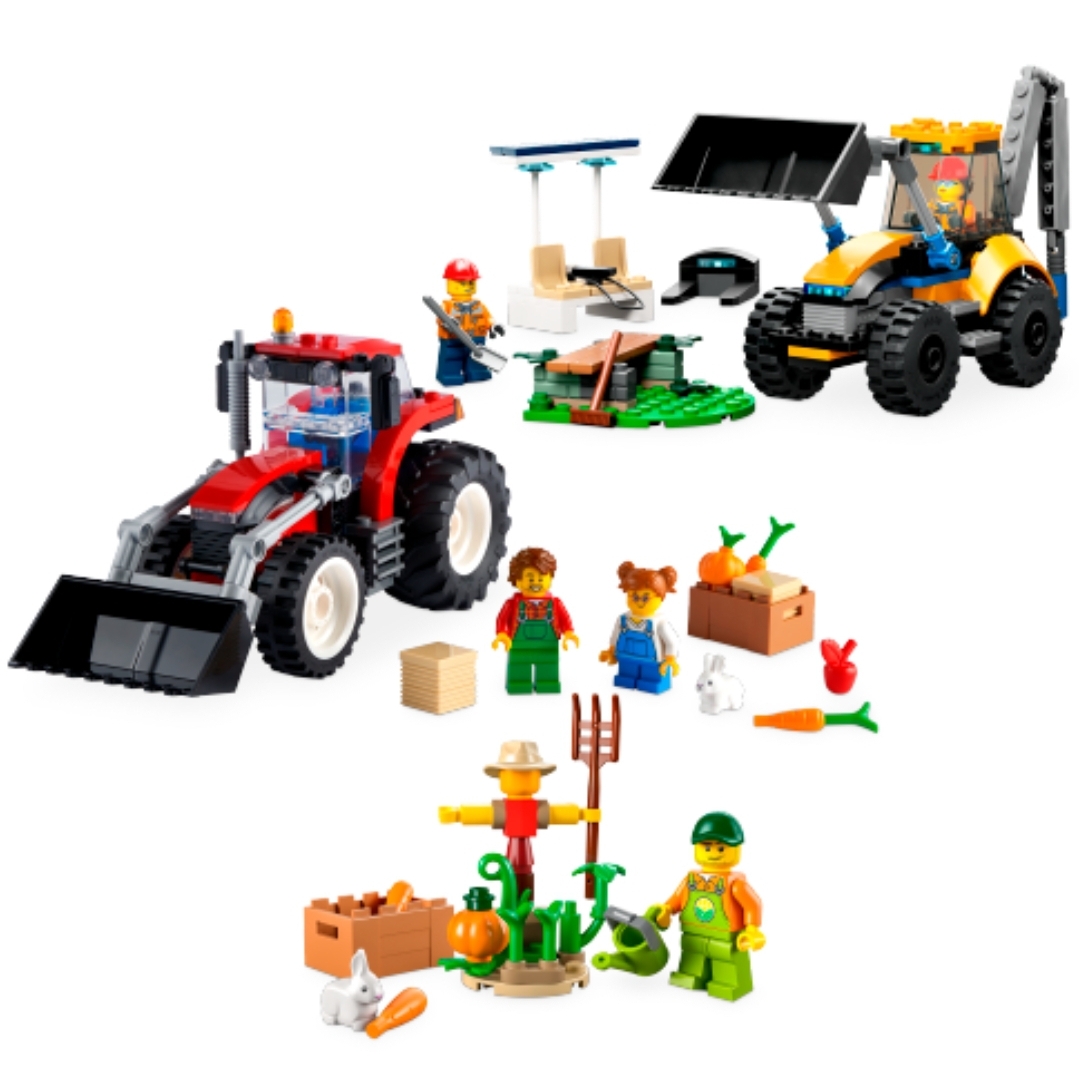 LEGO Farm Big Wheel Gift Set (66772-1)
