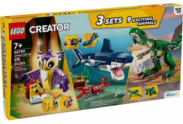 LEGO Creator 3-in-1 Animal Gift Set (66789-1)