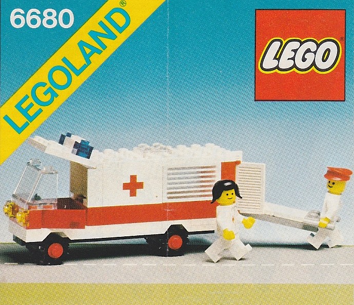LEGO Classic Town Ambulance (6680-1)