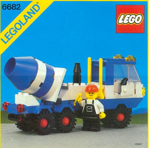 LEGO Classic Town Cement Mixer (6682-1)