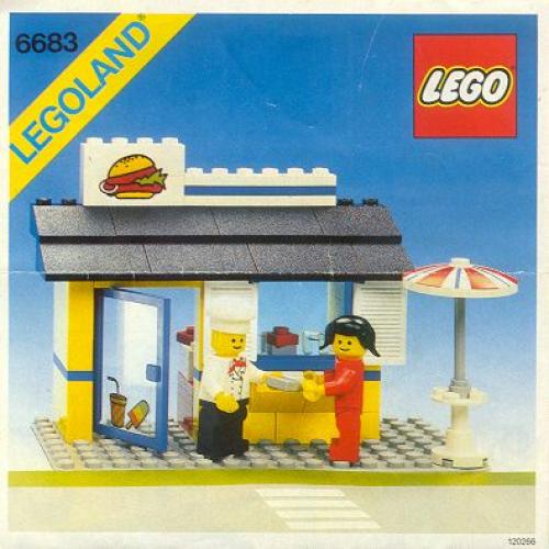 LEGO Classic Town Burger Stand (6683-1)