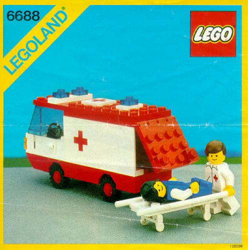 LEGO Classic Town Ambulance (6688-1)
