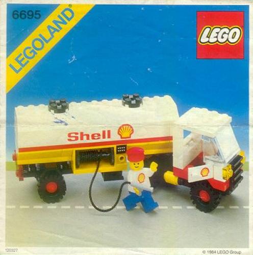 LEGO Classic Town Shell Tanker (6695-1)