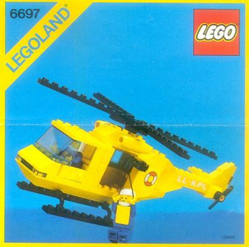 LEGO Classic Town Rescue-I Helicopter (6697-1)