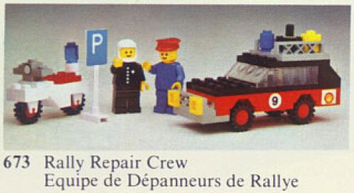 LEGO Classic Town Rally Repair Crew (673-1)