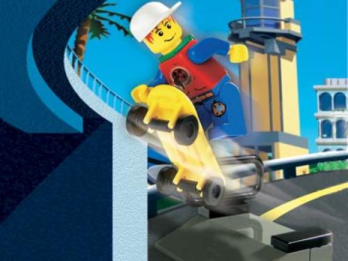 LEGO Island Xtreme Stunts Skateboarding Pepper (6731-1)
