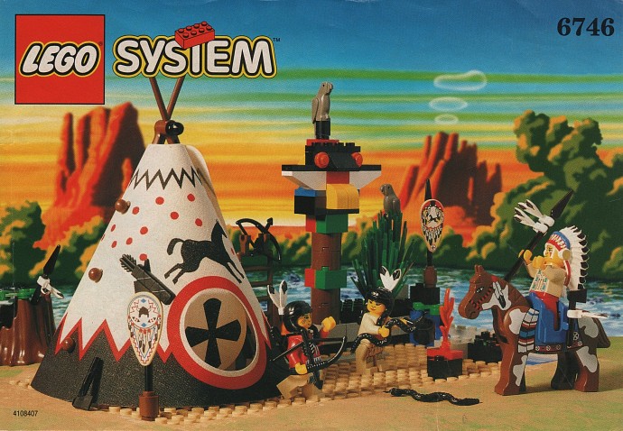 LEGO Western Chief's Tepee (6746-1)