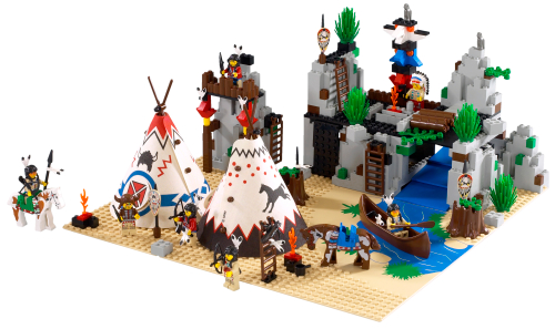 LEGO Western Rapid River Village (6763-1)