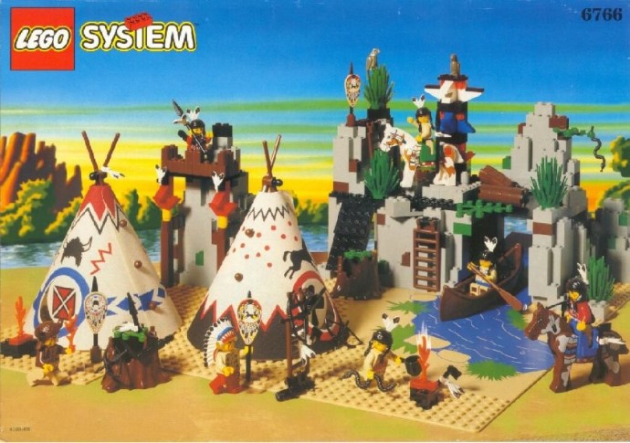 LEGO Western Rapid River Village (6766-1)