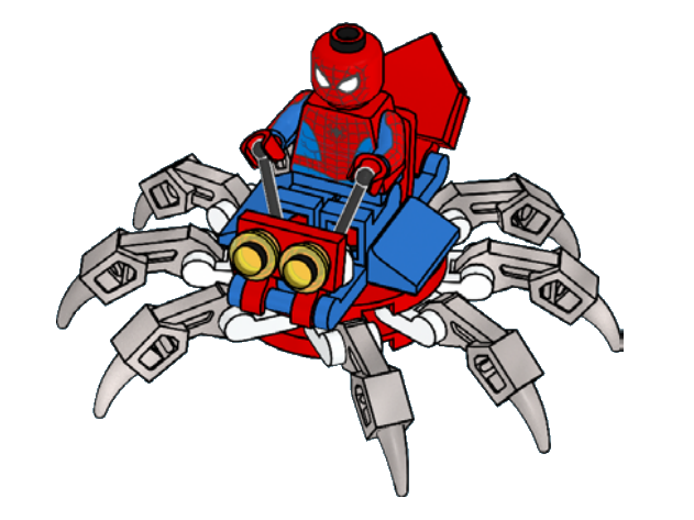 LEGO Spider-Man Spider-Man with Spider-Crawler (682404-1)