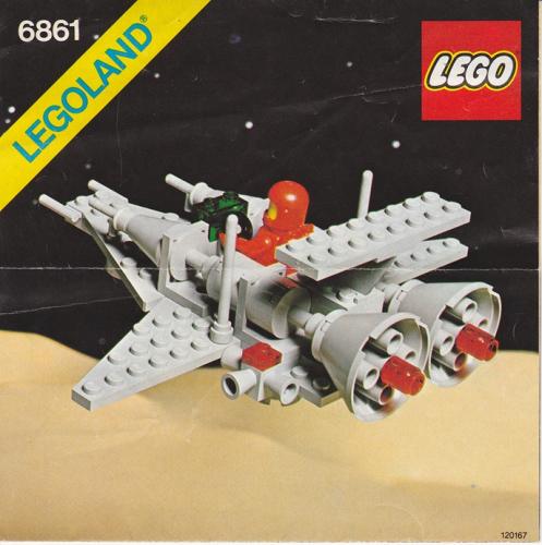 LEGO Classic Space X1 Patrol Craft (6861-1)