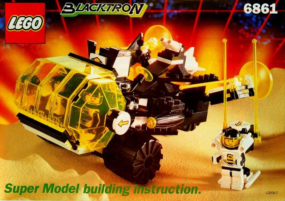 LEGO Blacktron II Super Model Building Instruction (6861-2)