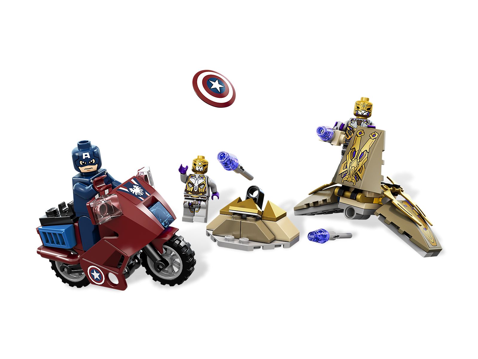 LEGO Avengers Captain America's Avenging Cycle (6865-1)