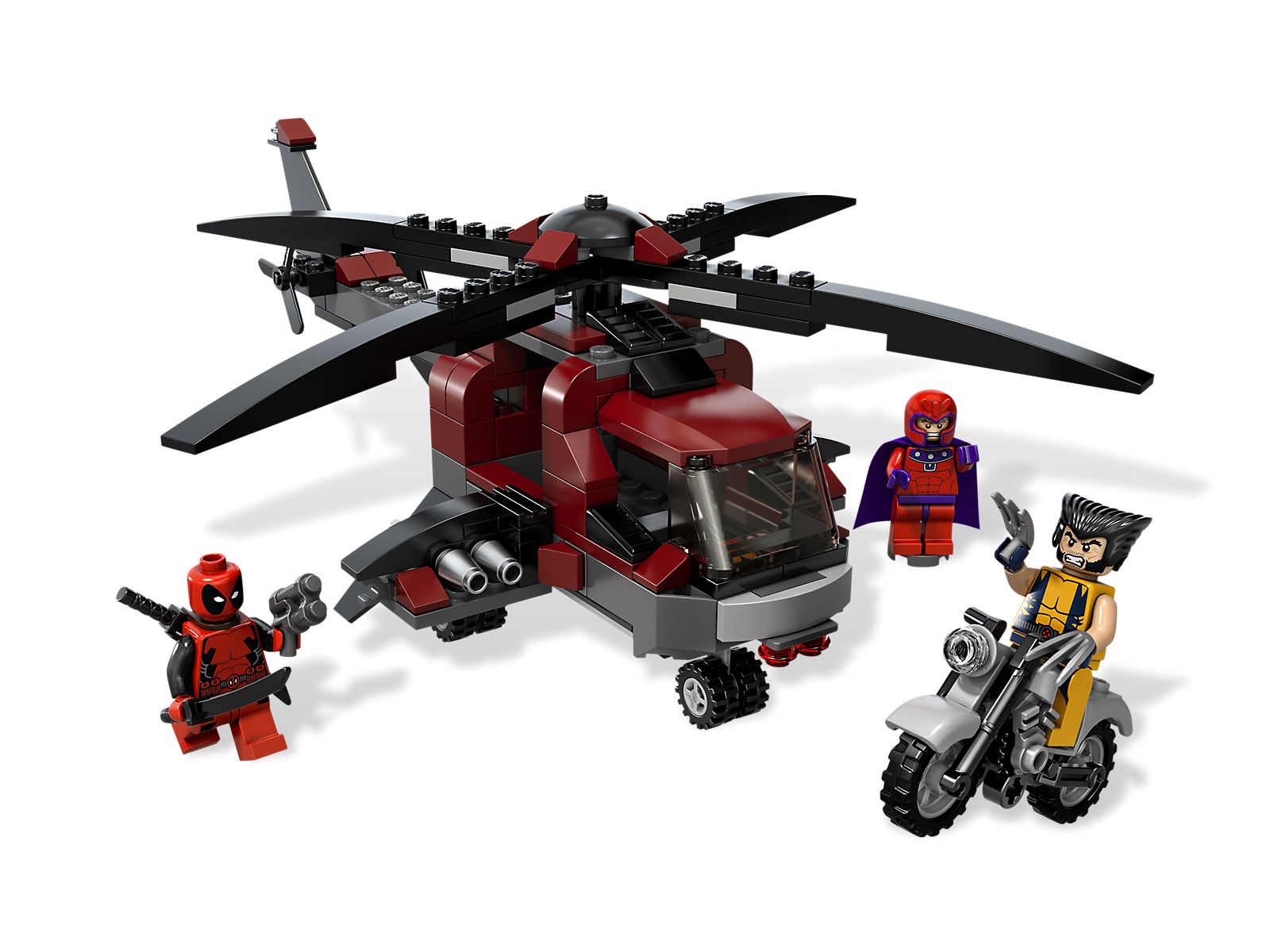 LEGO X-Men Wolverine's Chopper Showdown (6866-1)