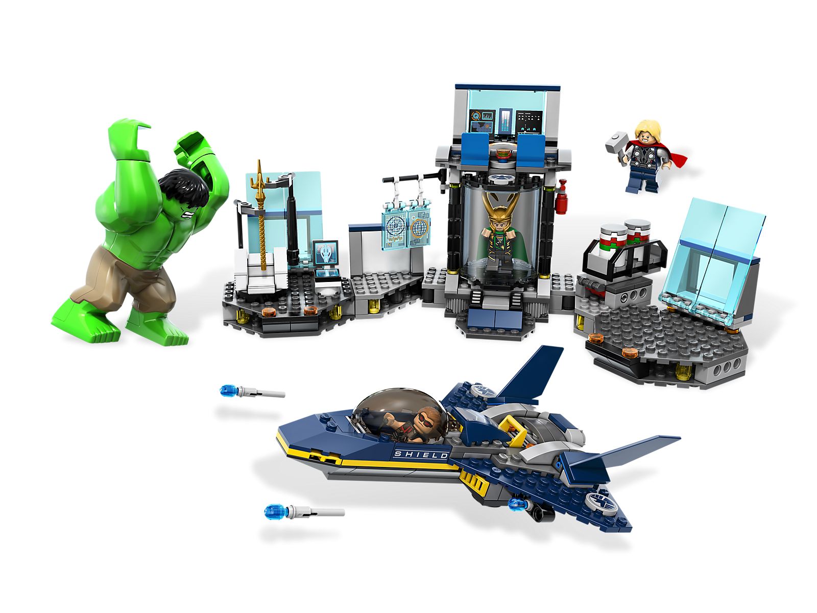 LEGO Avengers Hulk's Helicarrier Breakout (6868-1)