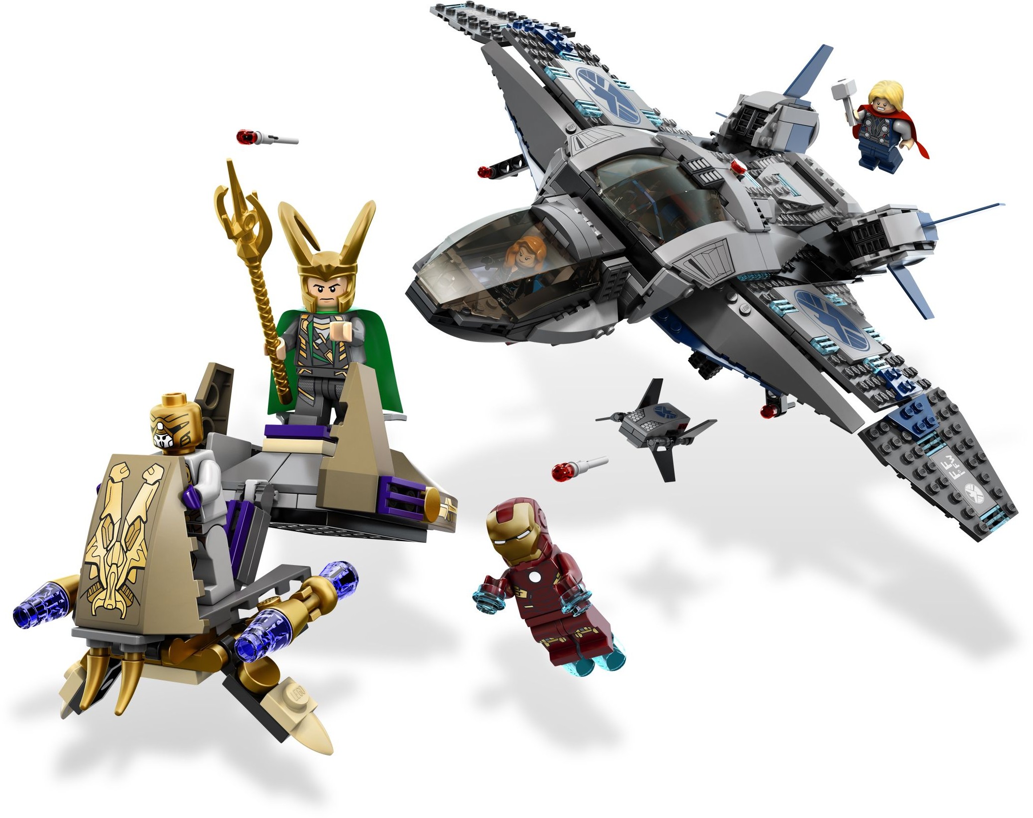 LEGO Avengers Quinjet Aerial Battle (6869-1)