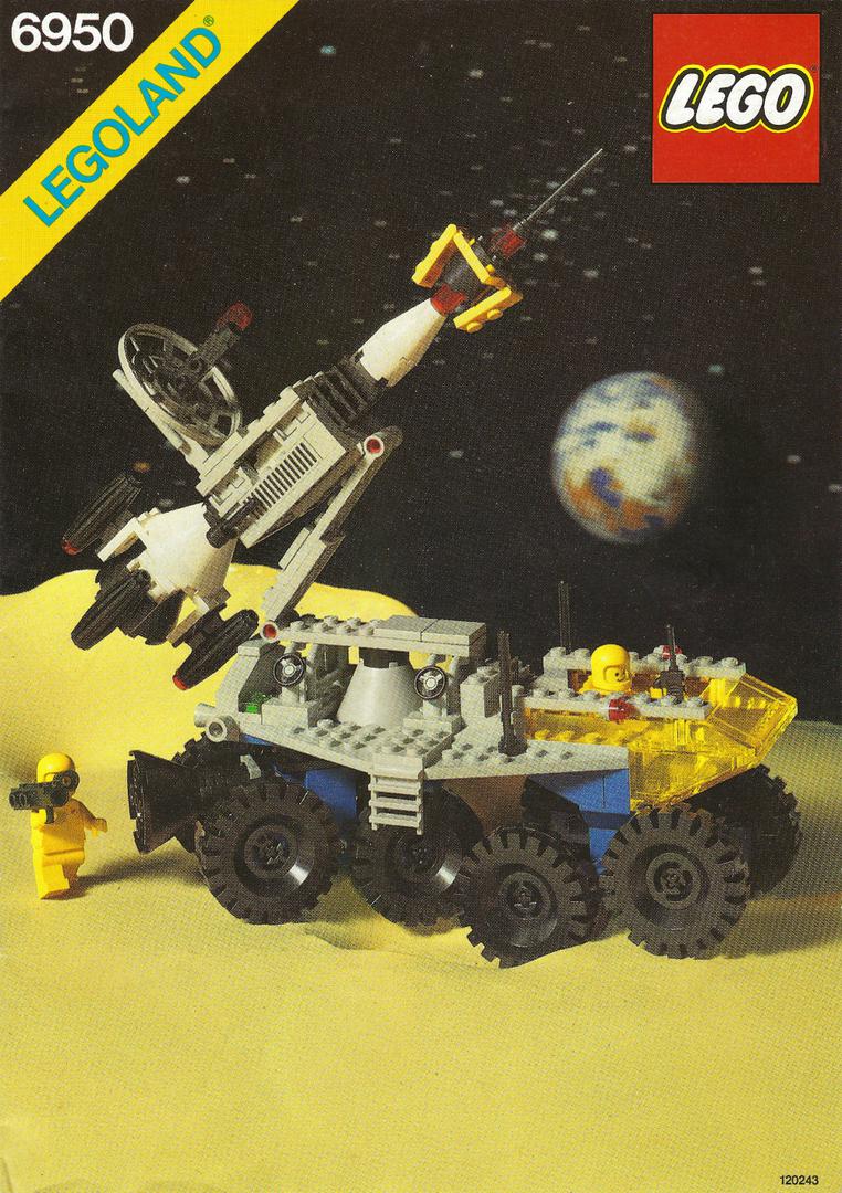 LEGO Classic Space Mobile Rocket Transport (6950-1)