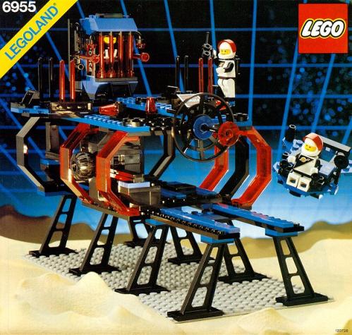 LEGO Space Police I Space Lock-Up Isolation Base (6955-1)