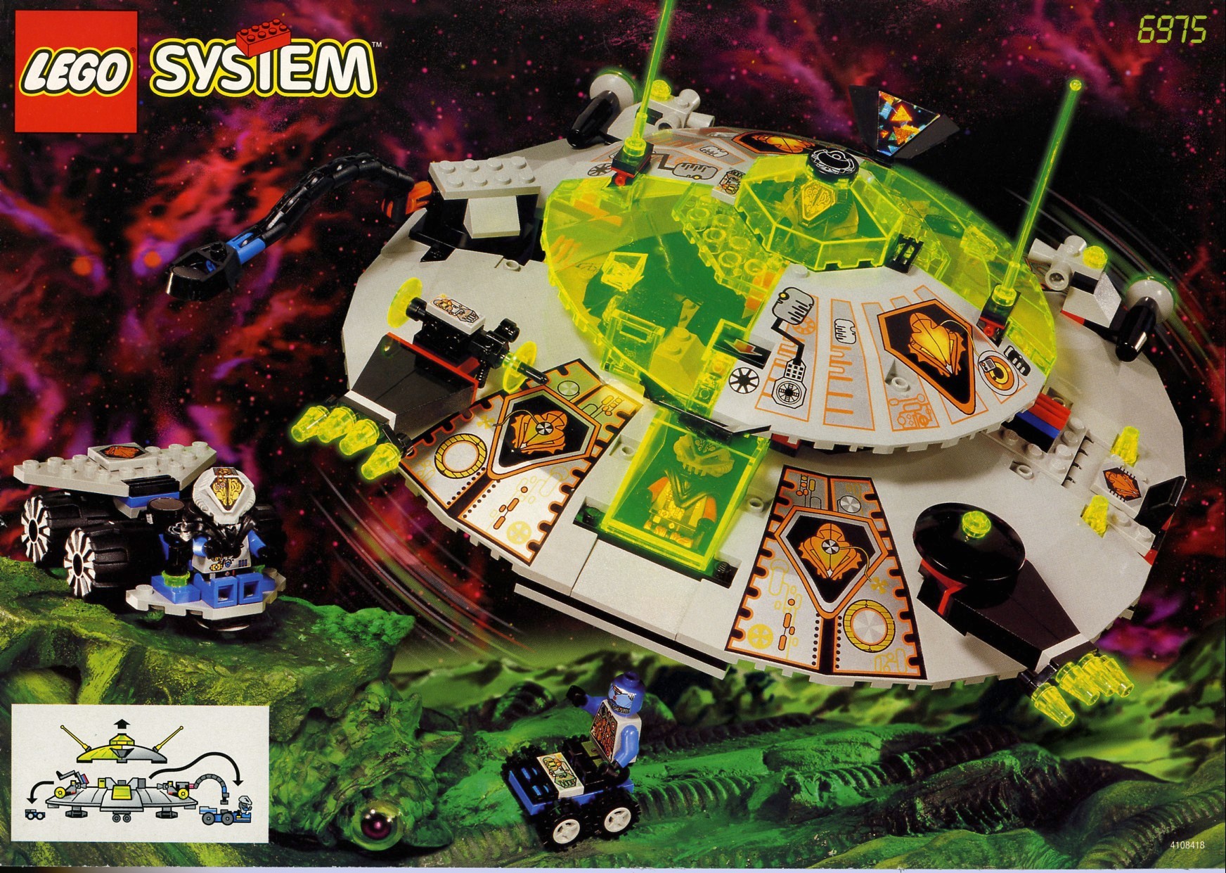 LEGO UFO Alien Avenger (6975-1)